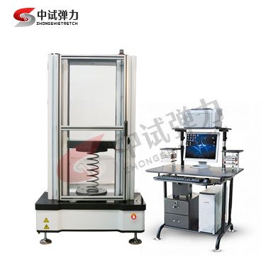 溫州某汽車零部件公司購買我司單臂彈簧拉壓試驗機發貨（微機控制）